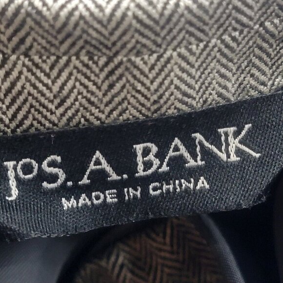 Jos A Bank Jacket Mens 50 L Signature Collection Gray Silk Camelhair Blazer - Picture 10 of 13